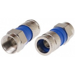 F/6.8-ZAC-PLAT F-Type компрессионный разъем RG6