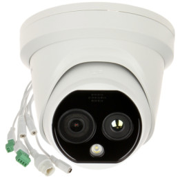 IP HIBRĪDA TERMĀLĀS ATTĒLĒŠANAS KAMERA DS-2TD1228-2/QA 2,1 mm — 720p, 2,2 mm — 4 Mpx Hikvision