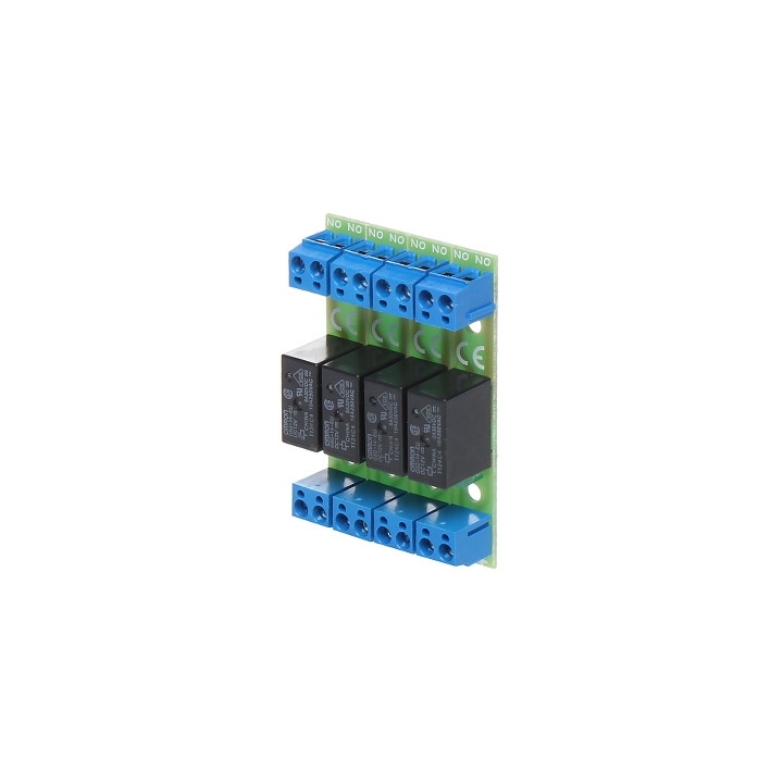 NORMĀLI ATVĒRTS RELEJA MODULIS PK4-12-ZN/S DELTA