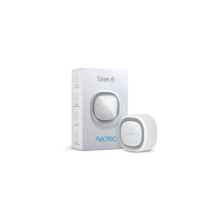 Aeotec Siren 6, ar Z-Wave protokolu (ZW164)