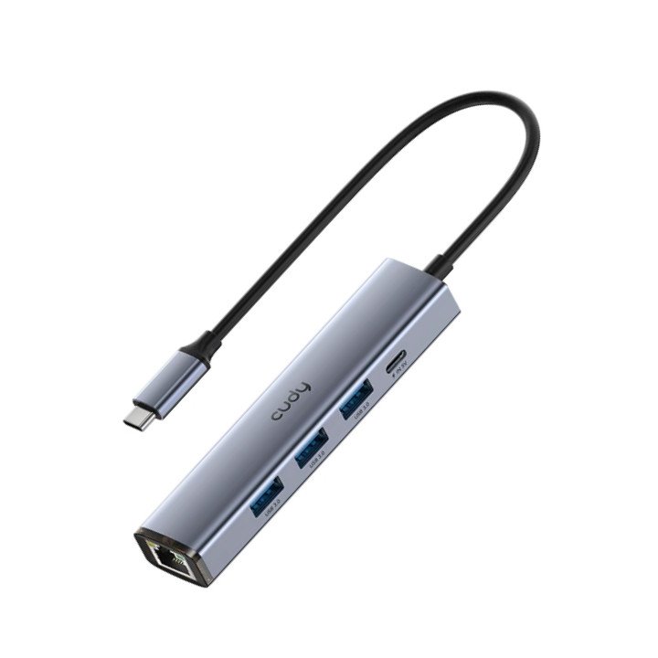 CUDY UH605 USB-C Ethernet адаптер 1 Gbps
