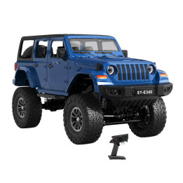 RC tālvadības mašīna 1:14 Double Eagle (zils) Jeep Crawler Pro E340-003