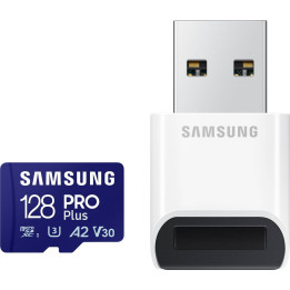 Atmiņas karte Samsung PRO Plus micro SDXC 128 GB U3 A2 V30 (MB-MD128SB/WW)