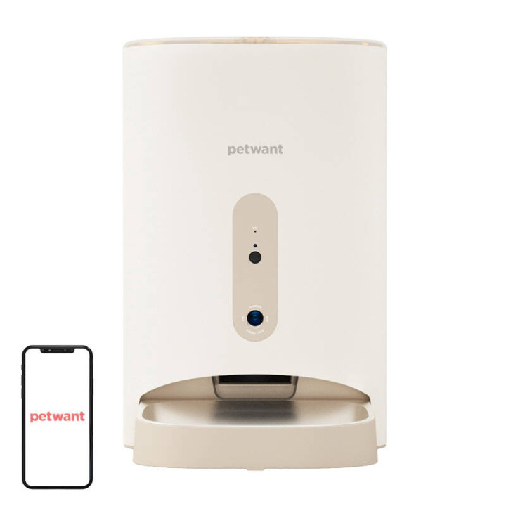 PetWant F11-C automātiskais pārtikas dozators ar kameru