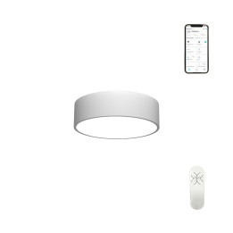 Immax NEO RONDATE Smart griestu lampa 40cm 25W balts Zigbee 3.0
