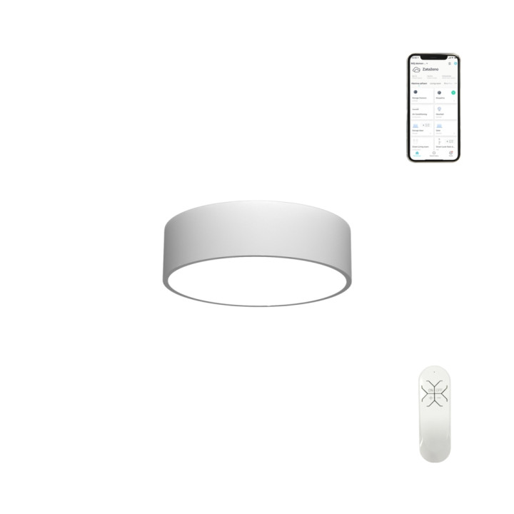 Immax NEO RONDATE Smart griestu lampa 40cm 25W balts Zigbee 3.0