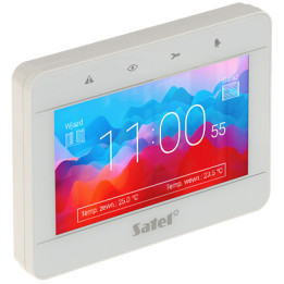 GRAFIKĀ TASTATARATORS SIGNALIZĀCIJAS VADĪBAS PANELIM INT-TSG2-W SATEL