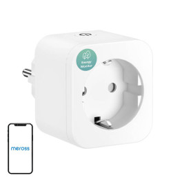 Viedais spraudnis MEROSS MSS305-EU ar enerģijas monitoru (non-HomeKit)
