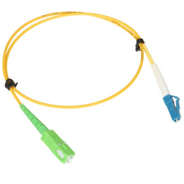 VIENREŽĪMA PATCHCORD PC-SC-APC/LC-0,5 0,5 m BASE LINK