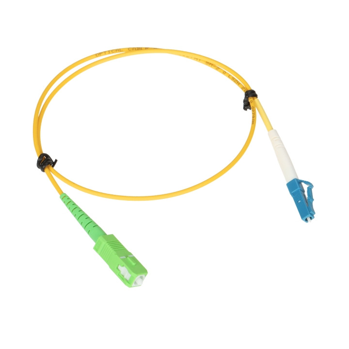 VIENREŽĪMA PATCHCORD PC-SC-APC/LC-0,5 0,5 m BASE LINK