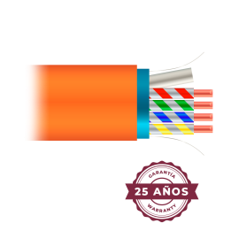 SAFIRE FTP6A-500-H-C 500m strāvas kabelis 6mm² PVC melns ruļļos