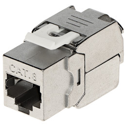 FX-RJ45-8 Keystone Jack RJ45 разъем