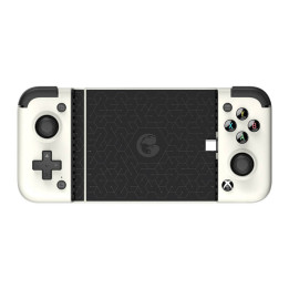 Игровой контроллер GameSir X2 Pro White USB-C с держателем для смартфона