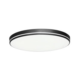 Immax NEO LITE AREAS Smart griestu lampa 51cm, 48W melns Tuya Wi-Fi