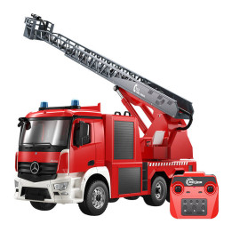 Tālvadības pults RC ugunsdzēsēju mašīna 1:20 Double Eagle Mercedes-Benz Arocs E667-003
