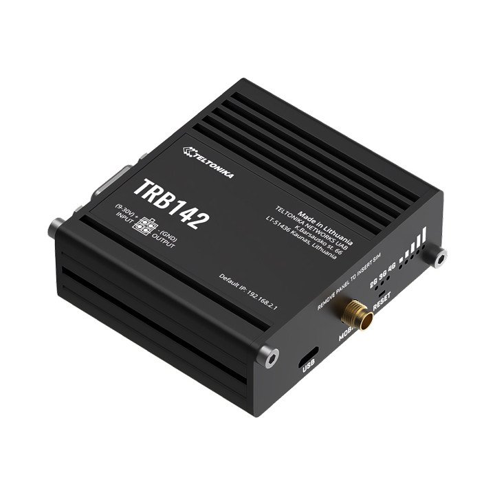 Teltonika TRB142 4G/LTE maršrutētājs RS-232