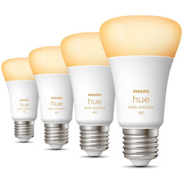 Philips hue e27 6w no bt 4-pak