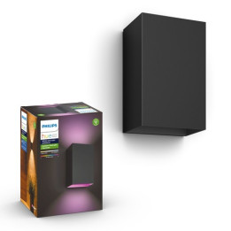 Philips Hue Resonate sienas lampa melna 2x8