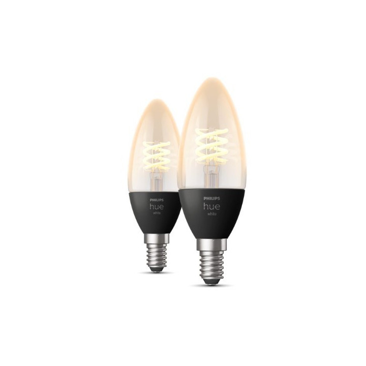Philips Hue E14 W 4,5 W Fil Candle 2 pak