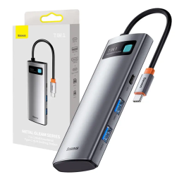 Baseus Hub Adapter 7in1 USB-C uz 2x USB 3.0 + HDMI + USB-C PD