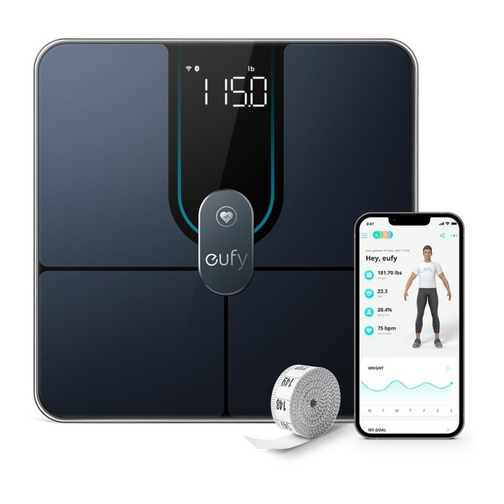 Eufy Smart Scale P2 PRO melns