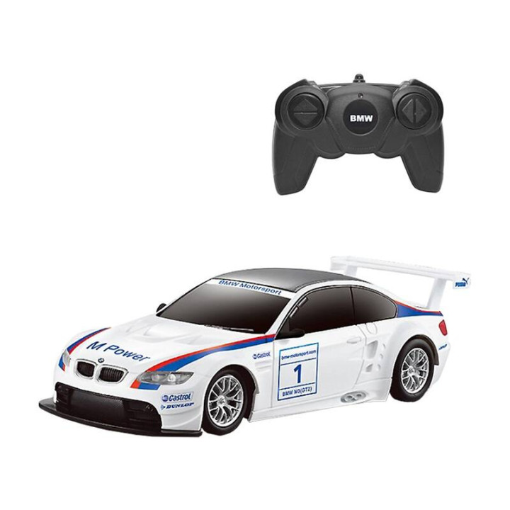 RASTAR R/C 1:24 BMW M3 tālvadības RC automašīna (balta)
