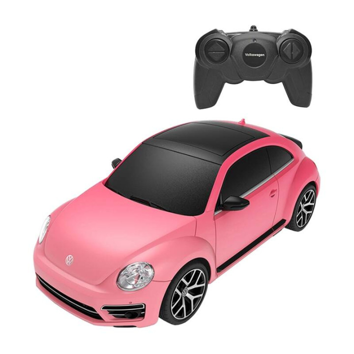 RASTAR R/C 1:24 Volkswagen Beetle tālvadības automašīna - krāsas maiņa (rozā)