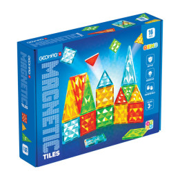Geomag Gems 16 magnētiskās flīzes