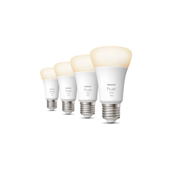 Philips Hue E27 W 9W 4 pak