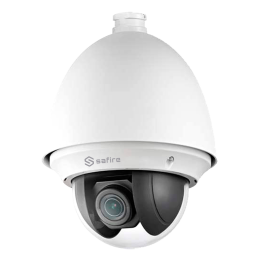 SAFIRE SF-IPSD7025UWH-2 25x PTZ ātrgaitas kupola IP kamera, 2MP, Wi-Fi un PoE, IP66, 4.8-120mm objektīvs, 256GB microSD