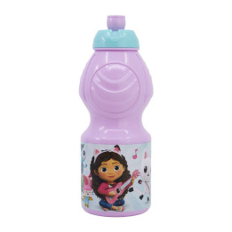 Спортивная бутылочка для детей STOR 21232 400 мл Gabby's Dollhouse (розовый)