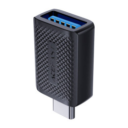 USB-A vai USB-C adapteris, Acefast, J1, (melns)