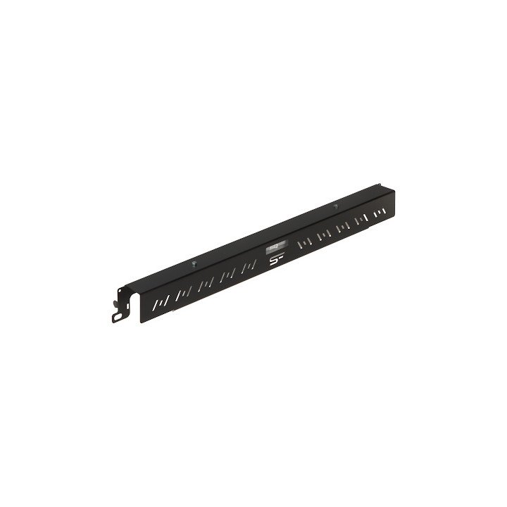 STALFLEX P-RLF19-1U-B 19" 1U apgaismojuma panelis melns