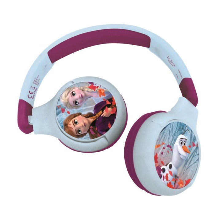 Складные Bluetooth-наушники Lexibook Frozen 2-в-1