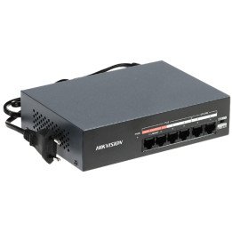 Hikvision DS-XS06-P PoE slēdzis 4 porti 60W