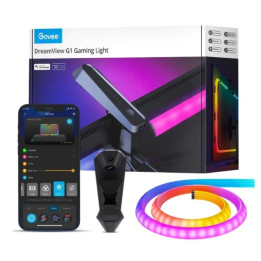 Govee H604B Dreamview G1 | LED apgaismojums | RGBIC, Wi-Fi, Alexa, Google
