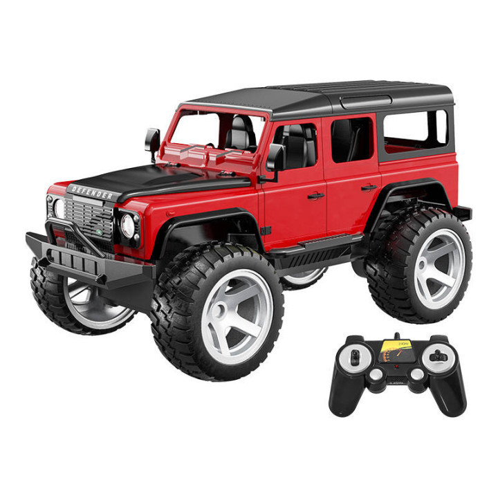 RC tālvadības automašīna 1:14 Double Eagle (sarkans) Land Rover Defender E362-003