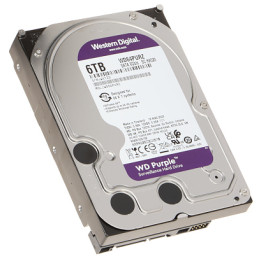 Жесткий диск для видеорегистратора HDD-WD64PURZ 6 ТБ 24/7 WESTERN DIGITAL