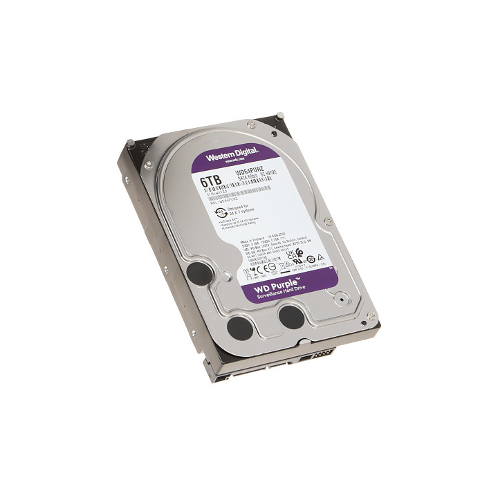 HDD DVR DVR HDD-WD64PURZ 6TB 24/7 RIETUMU DIGITAL
