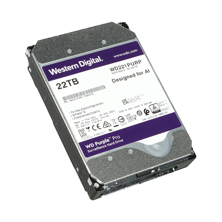 HDD DVR DVR HDD-WD221PURP 22TB 24/7 RIETUMU DIGITAL