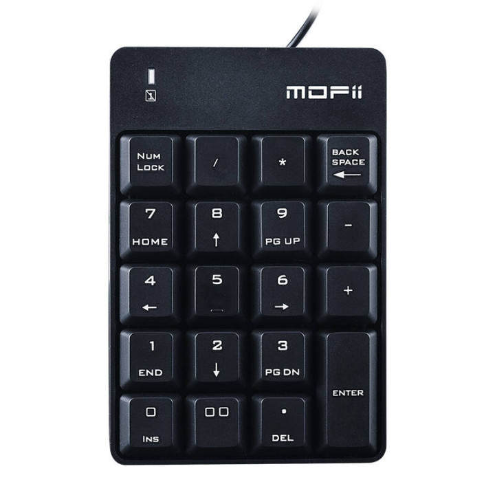 Проводная цифровая клавиатура MOFII X810 (черная)