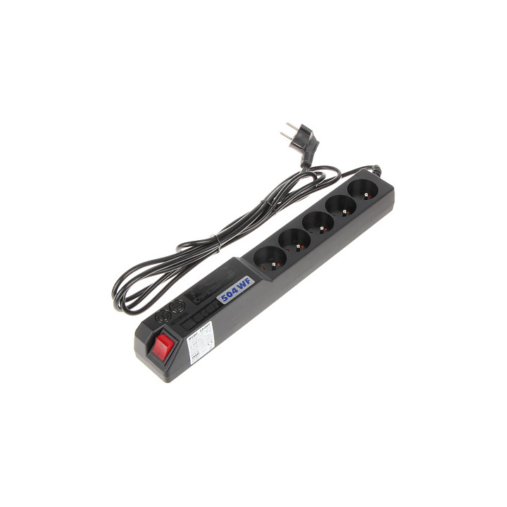 ACAR-504/WF/RACK Viedais Wi-Fi Pagarinātājs 4 Kontaktligzdas