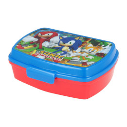 Ланч-бокс для детей STOR 40574 450 мл Sonic the Hedgehoh (синий с красным)