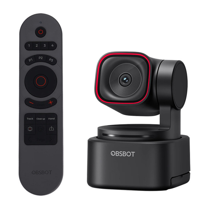 OBSBOT Tiny 3 Lite tīmekļa kamera ar tālvadības pulti