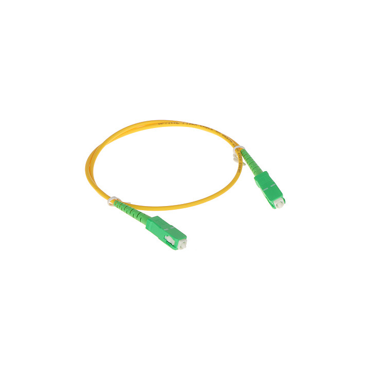 VIENREŽĪMA PATCHCORD PC-SC-APC/SC-APC-0.5 0.5 m