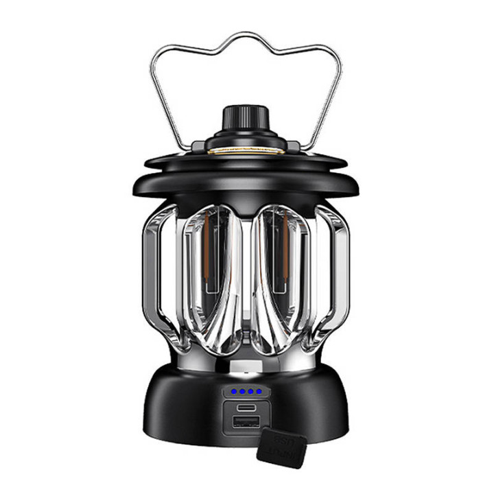 Superfire T36 kempinga lampa, USB-C, 3 režīmi