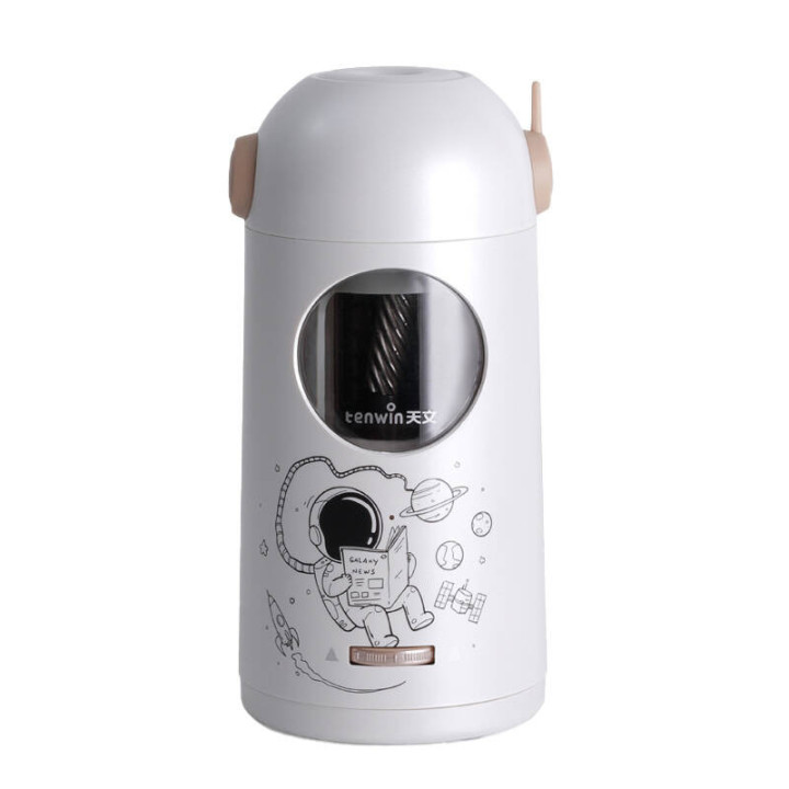 Перезаряжаемая автоматическая точилка для карандашей Jumbo Hole Tenwin 8188-7 USB-C 2000 мАч (серебристая)