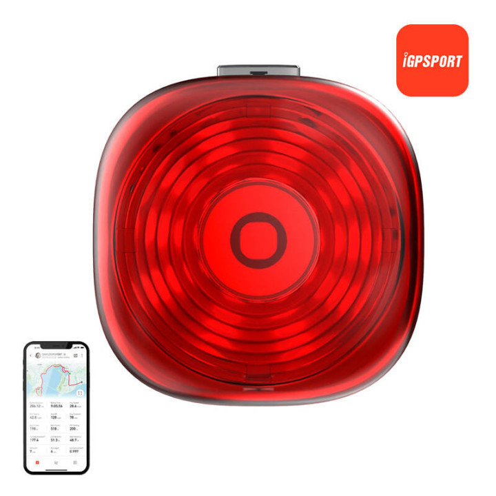 Velosipēda lukturis aizmugurē iGPSPORT TL30 smart