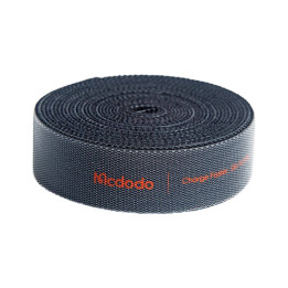Velcro lente, kabeļa organizators Mcdodo VS-0960 1m (melns)