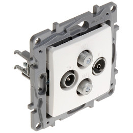 LEGRAND LE-764566 Niloe R-TV+2xSAT настенная розетка